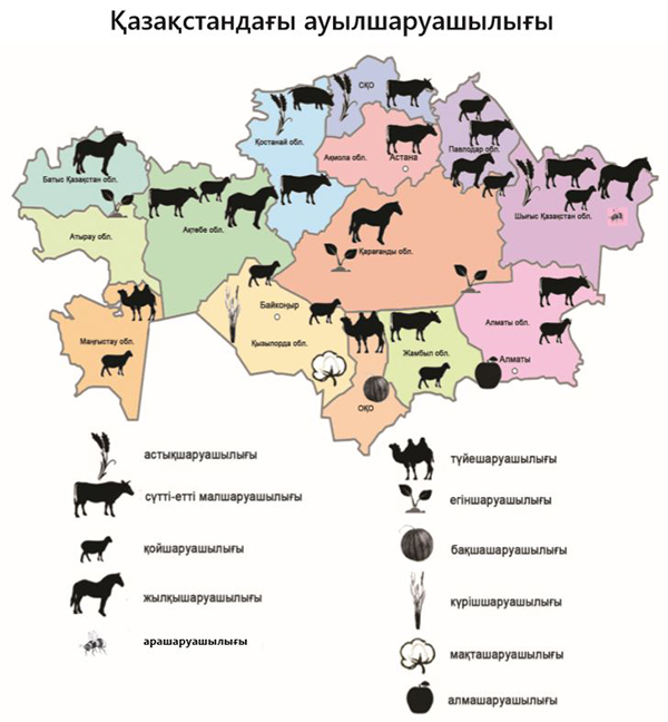 Сельское хозяйство казахстана презентация